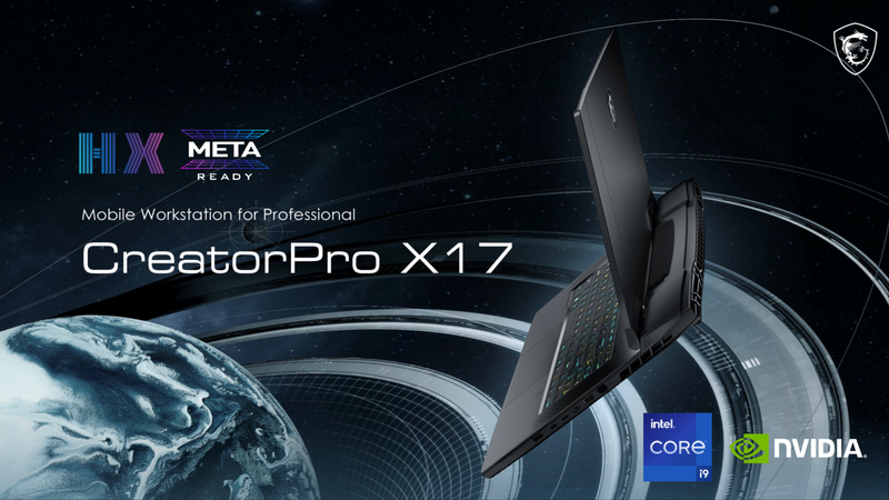 Msi creator x17 Msi evento giugno 2022