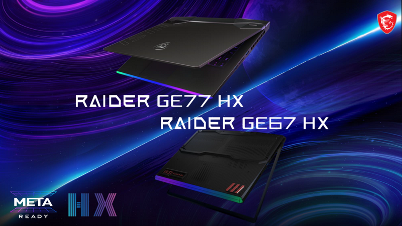 Msi ge77 e ge67 raider Msi evento giugno 2022
