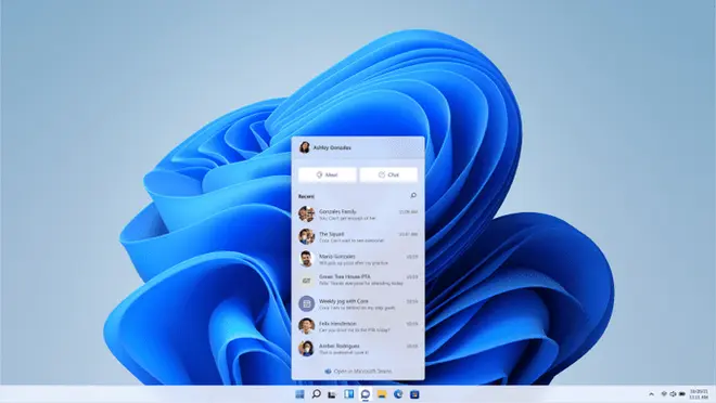 Rimani in contatto Slide 3 pagina windows 11